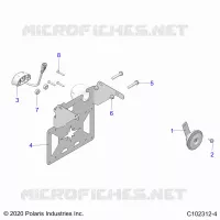 ELECTRICITE, HORN, AND LICENSE PLATE LIGHT