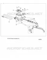 FREIN AVANT BRAKE LEVER AND MASTER CYLINDER