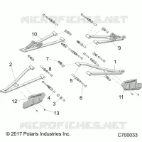SUSPENSION AVANT CONTROL ARMS