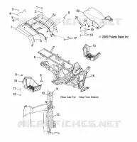 HABITACLE ARRIERE and SIEGE