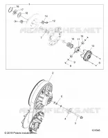 SYSTÃˆME DE TRANSMISSION, SECONDARY CLUTCH