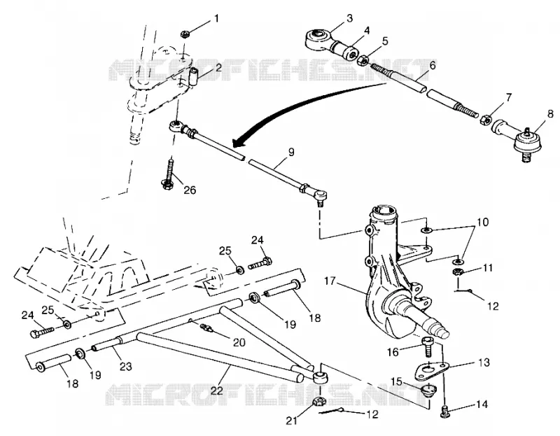 TRIANGLES SUSPENSIONS  Sport 400L W98BA38C (4947234723B005)