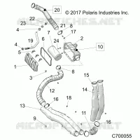 ENGINE, PRISE D'AIR SYSTEM