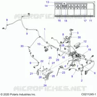 ELECTRICITE, MAIN WIRE HARNESS