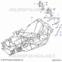 CHASSIS, MAIN, AND REAR ASM.