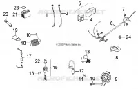 BOUTONS, HARNESS and INDICATORS