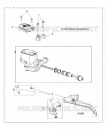 BRAKES, FRONT BRAKE LEVER AND MAITRE CYLINDRE