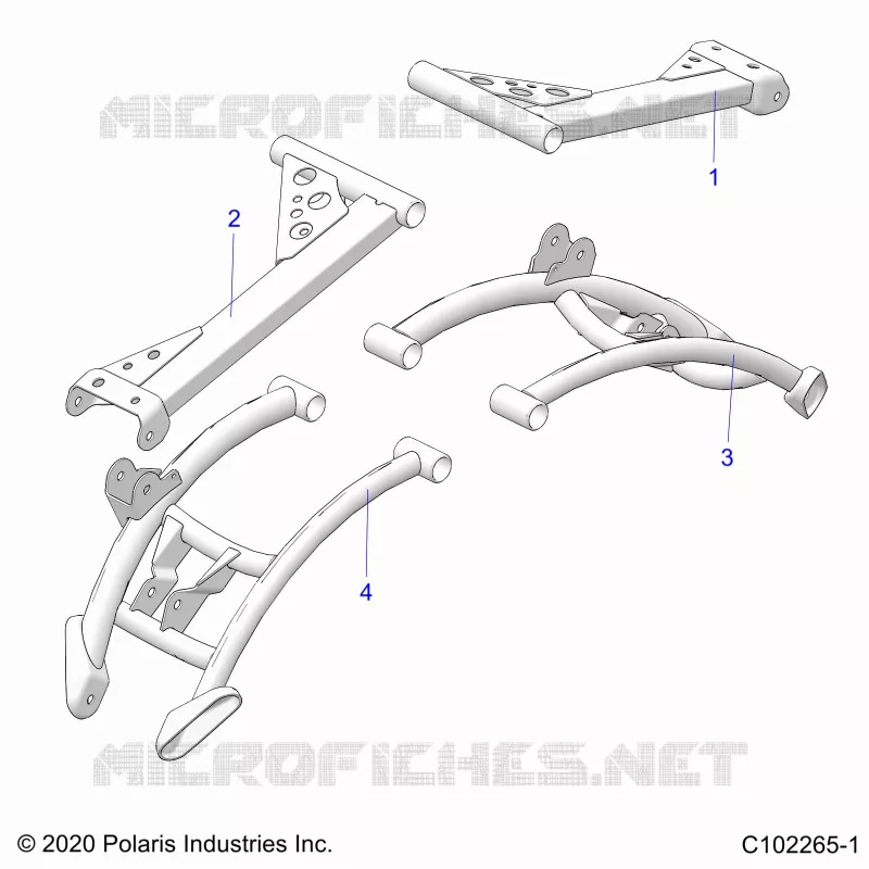 SUSPENSION ARRIERE CONTROL ARM