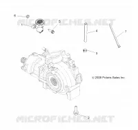SYSTÈME DE TRANSMISSION, SUPPORT PONT, FRONT