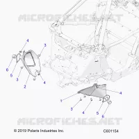 CHASSIS, TIE ROD BOOT ASM.