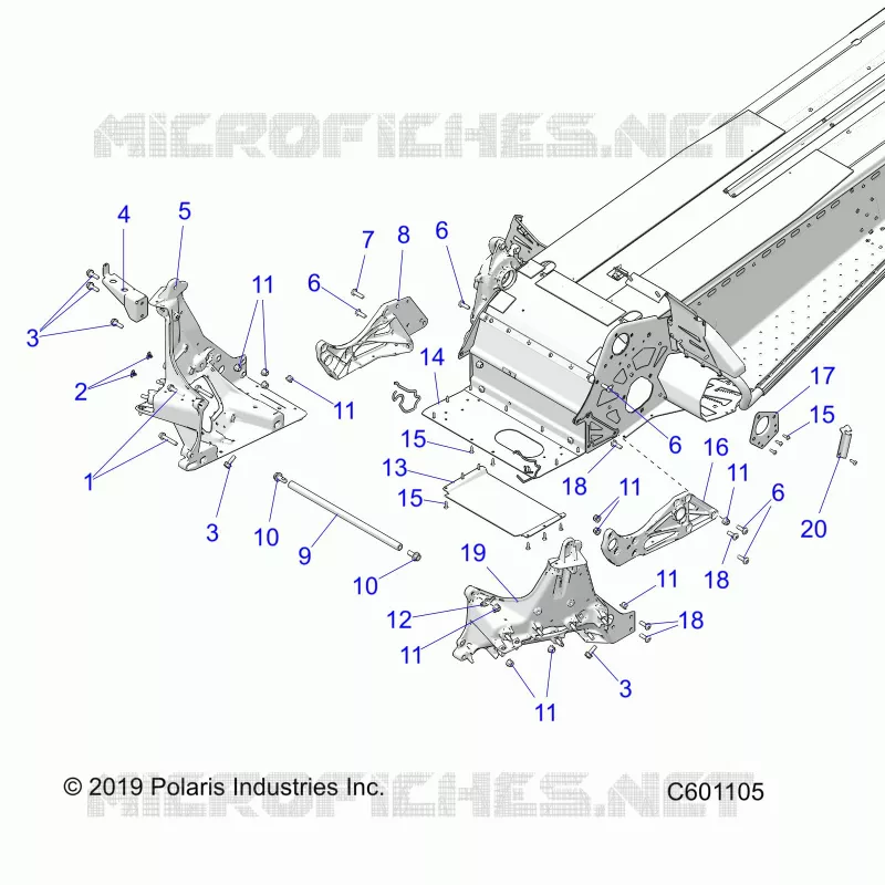 CHASSIS, BULKHEAD ASM.