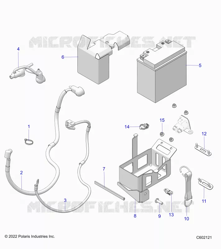 ELECTRICITE, BATTERY/BOX AND CABLES