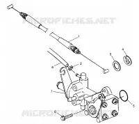 POMPE A HUILE SL 700 B974071, Intl. SL 700 I974071, SL 700 Deluxe B974072 and In (4940874087C011)
