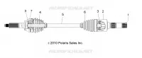 SYSTÈME DE TRANSMISSION, ARBRE DE TRANSMISSION ARRIERE