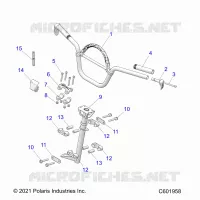 STEERING, FIXATION GUIDON