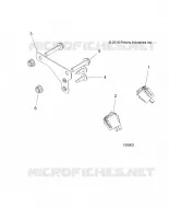 ELECTRICITE, SWITCHES AND AUX POWER PLUG BRACKET