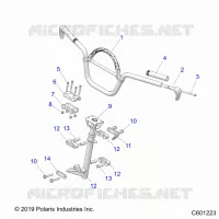 STEERING, FIXATION GUIDON