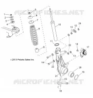 SUSPENSION AVANT SUPPORT