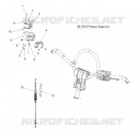 MOTEUR, ACCELERATEUR CONTROL ASM.