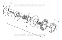 EMBRAYAGE DE TRANSMISSION ASSEMBLY RXL/0930768 AND RXL SKS/0930568 (4922992299024A)