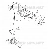STATOR 500 INDY 0982764(A)(B) and EUROPEAN 500 INDY E982764A (4942104210C014)