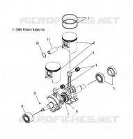 PISTON ET VILEBREQUIN