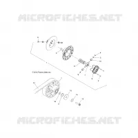 SYSTÈME DE TRANSMISSION, SECONDARY CLUTCH