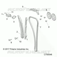 CHAINE DE DISTRIBUTION AND TENSIONER