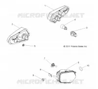 ELECTRICITE, HEADLIGHTS, TAILLIGHTS AND BULBS