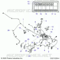 ELECTRICITE, MAIN WIRE HARNESS