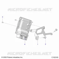 ELECTRICITE, ECU MOUNTING
