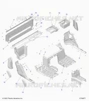 PLANCHER, REAR