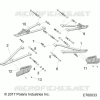 SUSPENSION AVANT CONTROL ARMS