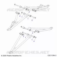 SUSPENSION AVANT A-ARM MOUNTING