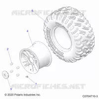 ROUES, REAR