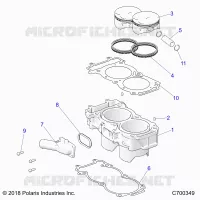 CYLINDRE AND PISTON
