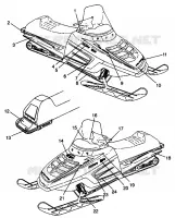 EMBLEMES 500 EFI 0942774 and EFI SKS 0942574 (4924982498007A)