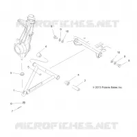 SUSPENSION, A-ARM and SUPPORT MOUNTING