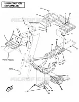 CHASSIS WITH RACKS-SCRAMBLER (4911991199006A)