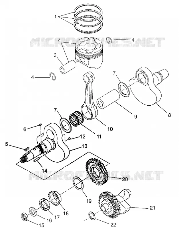 VILEBREQUIN AND PISTON MAGNUM 4X4 W968144 AND SWEDISH MAGNUM 4X4 S968144 (4936053605D002)