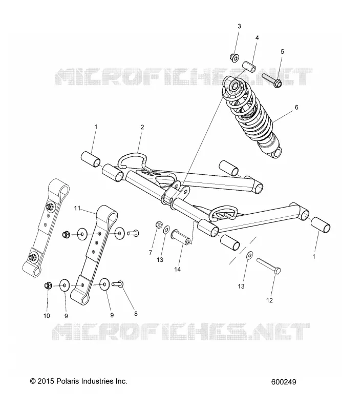 BRAS DE SUSPENSION AVANT