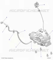 SYSTÃˆME DE TRANSMISSION, FRONT GEARCASE MOUNTING