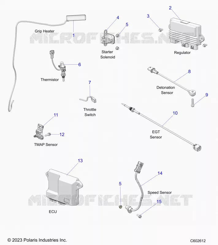 ELECTRICITE, COMPONENTS