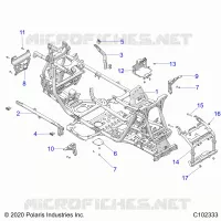 CHASSIS, MAIN CADRE