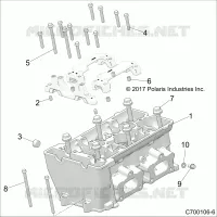 ENGINE, CULASSE