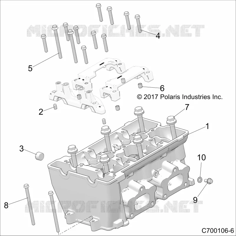 ENGINE, CULASSE