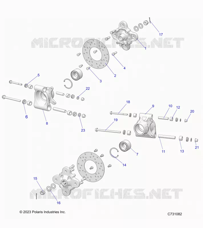 SUSPENSION, PORTE BAGAGES ARRIERE