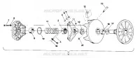 EMBRAYAGE DE TRANSMISSION 500 AND 500 CLASSIC TO SERIAL NO. 1841611 (4919251925015A)
