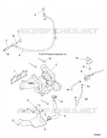 ENGINE, TURBO CHARGER MOUNTING
