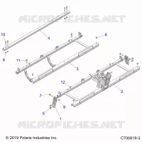 CHASSIS, SIEGE SUPPORTS